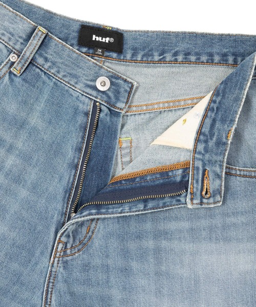 HUF(ハフ)の「EXPRESSION DENIM PANT(デニムパンツ・メンズ・ライトインディゴブルー/ブラック系その他・30/28/36/34/32)」の5枚目の写真