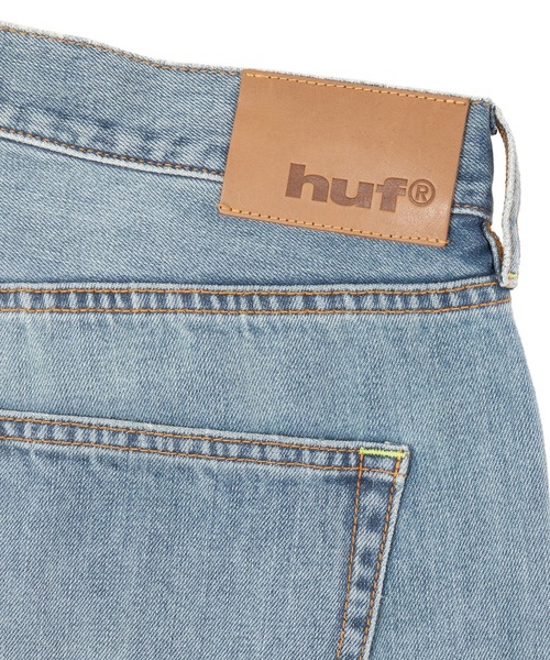 HUF(ハフ)の「EXPRESSION DENIM PANT(デニムパンツ・メンズ・ライトインディゴブルー/ブラック系その他・30/28/36/34/32)」の6枚目の写真