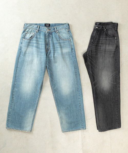HUF(ハフ)の「EXPRESSION DENIM PANT(デニムパンツ・メンズ・ライトインディゴブルー/ブラック系その他・30/28/36/34/32)」の14枚目の写真