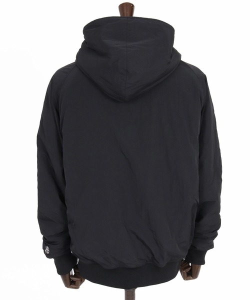 Maison code 13(メゾンコードサーティーン)の「mj11802- Nylon Hooded Zip Jacket フーデッドジップジャケット(M26W-08)(その他アウター・メンズ・ブラック/カーキ・S/M/L)」の5枚目の写真