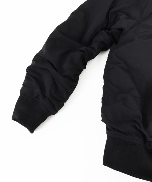 Maison code 13(メゾンコードサーティーン)の「mj11802- Nylon Hooded Zip Jacket フーデッドジップジャケット(M26W-08)(その他アウター・メンズ・ブラック/カーキ・S/M/L)」の12枚目の写真