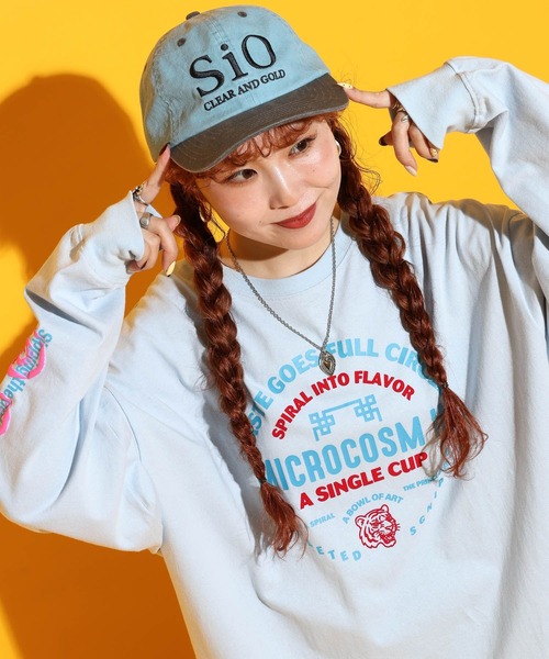 niko and｜ニコアンドのTシャツ/カットソー（ブルー・ネイビー/青色