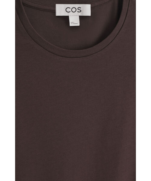 COS(コス)の「コットン長袖トップス(Tシャツ/カットソー・レディース・グレー系その他/ダークブラウン系1・S/XS/M/L/XL)」の8枚目の写真
