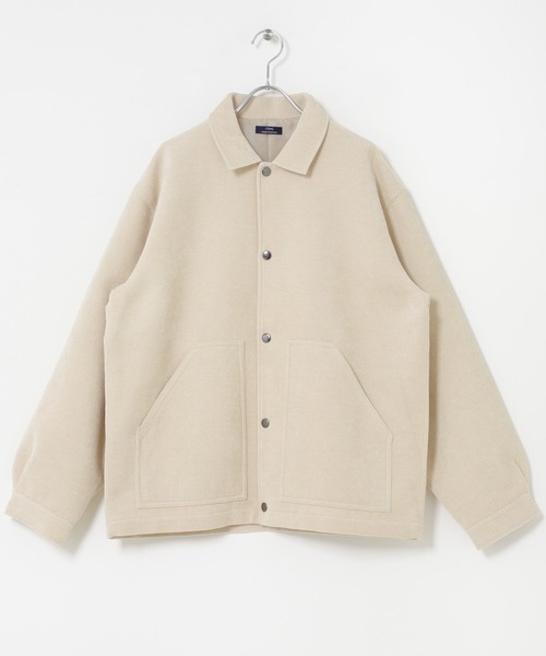 ITEMS URBANRESEARCH(アイテムズ アーバンリサーチ)の「WOVEN MOLLE コーチジャケット(ブルゾン・メンズ・オフホワイト/ダークブラウン/ブラック・MEDIUM/LARGE)」の21枚目の写真