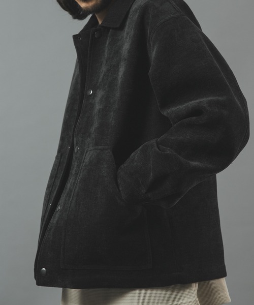 ITEMS URBANRESEARCH(アイテムズ アーバンリサーチ)の「WOVEN MOLLE コーチジャケット(ブルゾン・メンズ・オフホワイト/ダークブラウン/ブラック・MEDIUM/LARGE)」の10枚目の写真