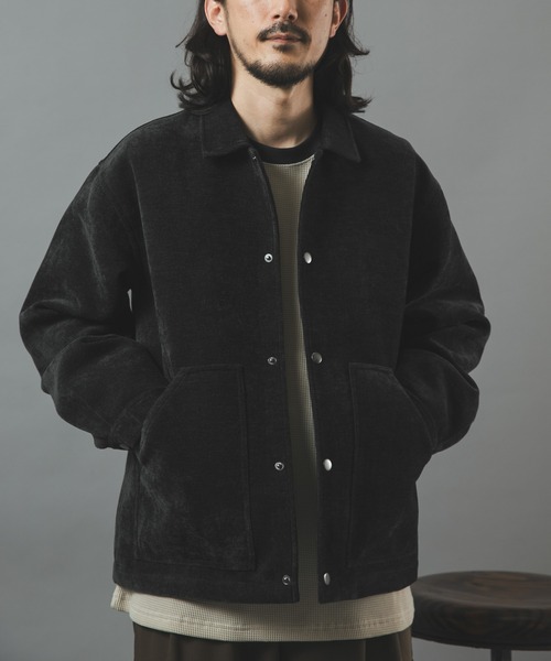 ITEMS URBANRESEARCH(アイテムズ アーバンリサーチ)の「WOVEN MOLLE コーチジャケット(ブルゾン・メンズ・オフホワイト/ダークブラウン/ブラック・MEDIUM/LARGE)」の13枚目の写真