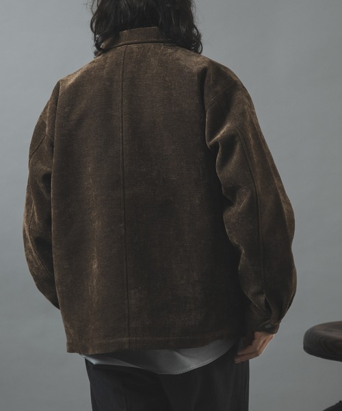 ITEMS URBANRESEARCH(アイテムズ アーバンリサーチ)の「WOVEN MOLLE コーチジャケット(ブルゾン・メンズ・オフホワイト/ダークブラウン/ブラック・MEDIUM/LARGE)」の17枚目の写真
