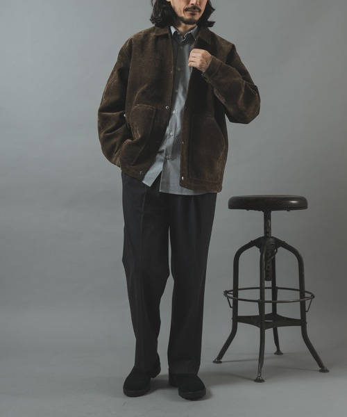 ITEMS URBANRESEARCH(アイテムズ アーバンリサーチ)の「WOVEN MOLLE コーチジャケット(ブルゾン・メンズ・オフホワイト/ダークブラウン/ブラック・MEDIUM/LARGE)」の20枚目の写真