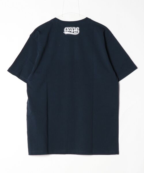 AAPE BY A BATHING APE(エーエイプバイアベイシングエイプ)の「AAPE MAIN TEE(Tシャツ/カットソー・メンズ・イエロー系その他/ブルー系その他2・LARGE/MEDIUM/SMALL)」の4枚目の写真