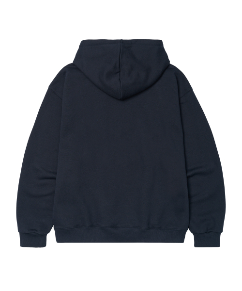 AMESWORLDWIDE(アメスワールドワイド)の「BIG TYPO HOODIE NAVY(パーカー・レディース・その他・SMALL/MEDIUM/LARGE)」の2枚目の写真