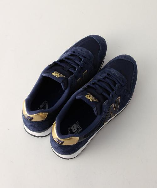 NEW BALANCE（ニューバランス）の「＜New Balance（ニューバランス）＞ WR996◆（スニーカー・レディース・ベージュ/ネイビー・22.5cm/23cm/23.5cm/24cm/24.5cm/25cm）」の4枚目の写真