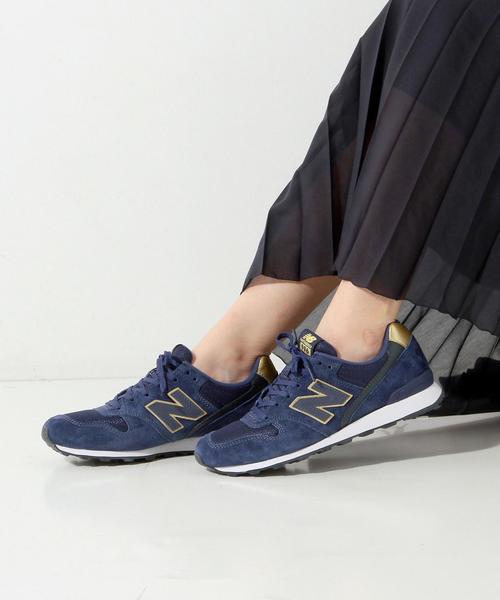 NEW BALANCE（ニューバランス）の「＜New Balance（ニューバランス）＞ WR996◆（スニーカー・レディース・ベージュ/ネイビー・22.5cm/23cm/23.5cm/24cm/24.5cm/25cm）」の10枚目の写真