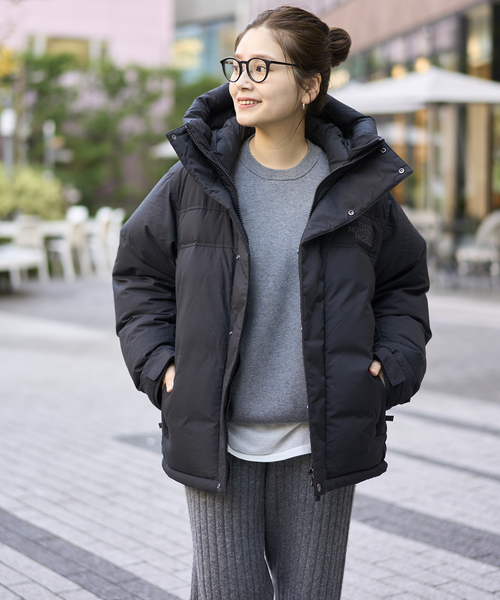 THE NORTH FACE(ザノースフェイス)の「《追加》【THE NORTH FACE】 Alteration Baffs Jacket ダウンジャケット(ダウンジャケット/コート・レディース・ブラック/ベージュ・SMALL/X-SMALL)」の6枚目の写真