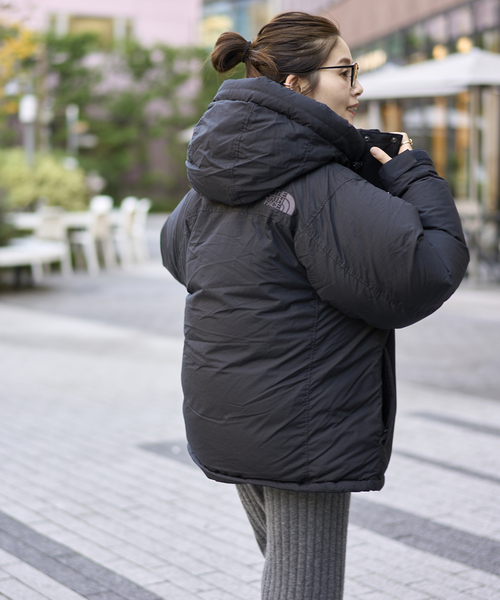 THE NORTH FACE(ザノースフェイス)の「《追加》【THE NORTH FACE】 Alteration Baffs Jacket ダウンジャケット(ダウンジャケット/コート・レディース・ブラック/ベージュ・SMALL/X-SMALL)」の8枚目の写真