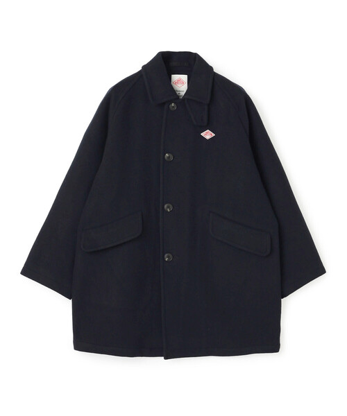 DANTON（ダントン）の「Men's Wool Melton Half Coat（ピーコート・メンズ・ネイビー/ブラウン系その他2/グレー/ベージュ系その他・42/40/38/44）」の4枚目の写真