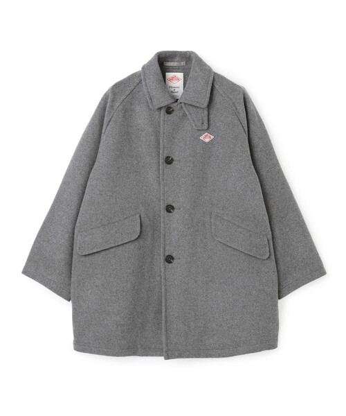 DANTON（ダントン）の「Men's Wool Melton Half Coat（ピーコート・メンズ・ネイビー/ブラウン系その他2/グレー/ベージュ系その他・42/40/38/44）」の2枚目の写真