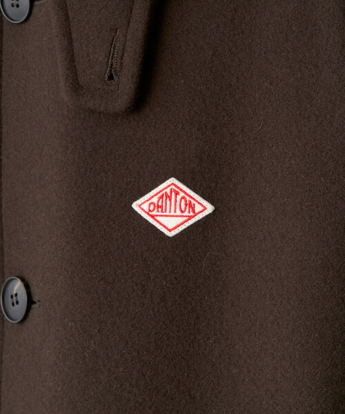 DANTON（ダントン）の「Men's Wool Melton Half Coat（ピーコート・メンズ・ネイビー/ブラウン系その他2/グレー/ベージュ系その他・42/40/38/44）」の8枚目の写真