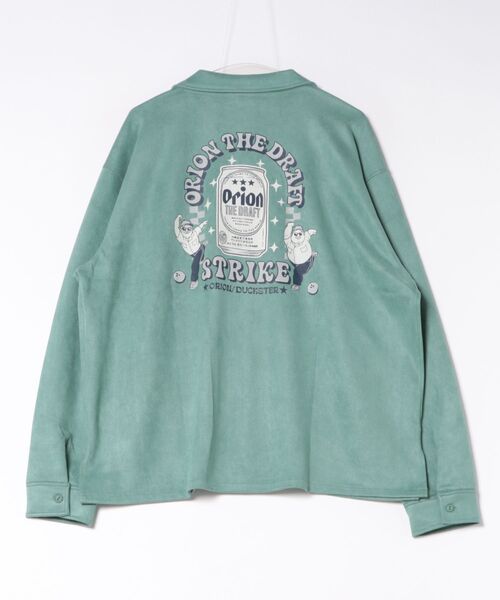 go slow caravan（ゴースローキャラバン）の「Duckster/ダックスター　【ORION × Duckster】オリオンビールコラボ ボーリングシャツ（シャツ/ブラウス・メンズ・アイボリー・MEDIUM）」の4枚目の写真