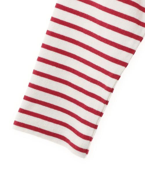 coen(コーエン)の「【coen kids】ボーダークルーネックカットソー(100~150cm)(Tシャツ/カットソー・キッズ・グレー/ホワイト/ネイビー・100/130/110/120/150/140)」の6枚目の写真