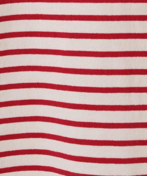 coen(コーエン)の「【coen kids】ボーダークルーネックカットソー(100~150cm)(Tシャツ/カットソー・キッズ・グレー/ホワイト/ネイビー・100/130/110/120/150/140)」の8枚目の写真