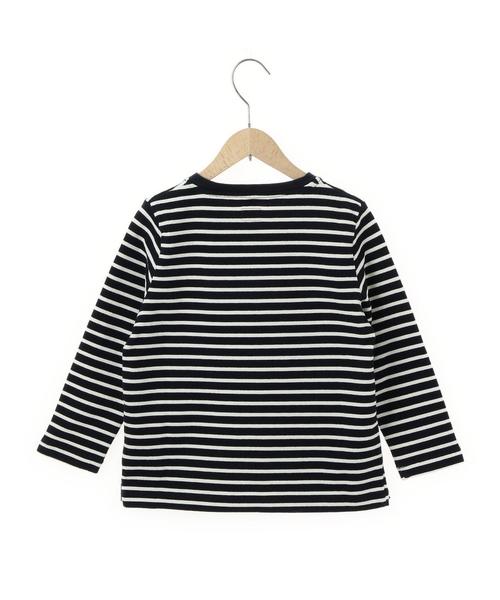 coen(コーエン)の「【coen kids】ボーダークルーネックカットソー(100~150cm)(Tシャツ/カットソー・キッズ・グレー/ホワイト/ネイビー・100/130/110/120/150/140)」の13枚目の写真