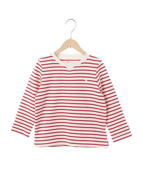 coen(コーエン)の「【coen kids】ボーダークルーネックカットソー(100~150cm)(Tシャツ/カットソー・キッズ・グレー/ホワイト/ネイビー・100/130/110/120/150/140)」の18枚目の写真