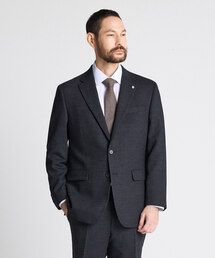 ポルトガル PAULO ウール88% ストレッチスーツジャケット_チャコールグレー (クラシックフィット)_SSJVD91CSC