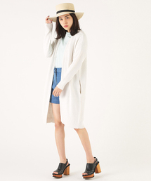 MOUSSY | Jagged stitch CD(カーディガン/ボレロ)