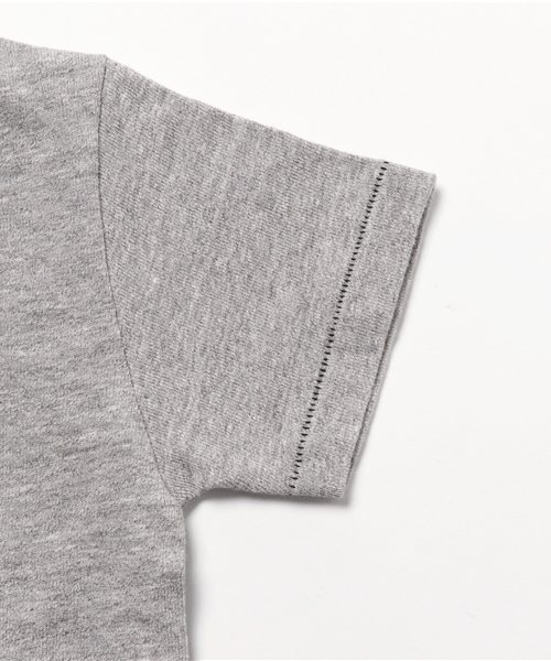 BOOFOOWOO（ブーフーウー）の「波乗りスヌーピー半袖Tee（Tシャツ/カットソー・キッズ・グレー/ナチュラル/ネイビー・150/140）」の7枚目の写真