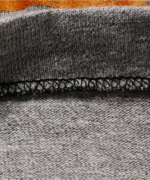 BOOFOOWOO（ブーフーウー）の「波乗りスヌーピー半袖Tee（Tシャツ/カットソー・キッズ・グレー/ナチュラル/ネイビー・150/140）」の9枚目の写真