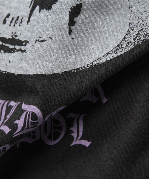 SERENITY.STILLMOMENT（セレニティースティルモーメント）の「EVILDOER SYMBOL Tee（Tシャツ/カットソー・メンズ・ホワイト/チャコールグレー・LARGE/MEDIUM）」の9枚目の写真