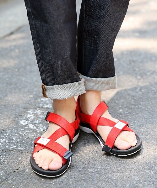 GLOBAL WORK(グローバルワーク)の「トレイルサンダル/743190(サンダル・メンズ・ネイビー/ブラウン/ブラック/カーキ/イエロー/レッド/ブルー・LARGE/MEDIUM)」の7枚目の写真