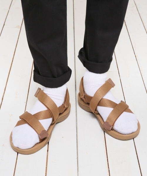 GLOBAL WORK(グローバルワーク)の「トレイルサンダル/743190(サンダル・メンズ・ネイビー/ブラウン/ブラック/カーキ/イエロー/レッド/ブルー・LARGE/MEDIUM)」の9枚目の写真