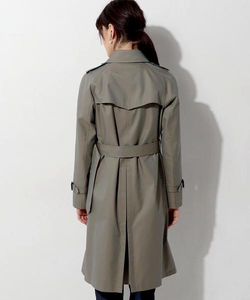 UNITED ARROWS(ユナイテッドアローズ)の「○UBBT C/GABA トレンチ コート◆(トレンチコート・レディース・ベージュ/オリーブ・36/40/38/34)」の3枚目の写真