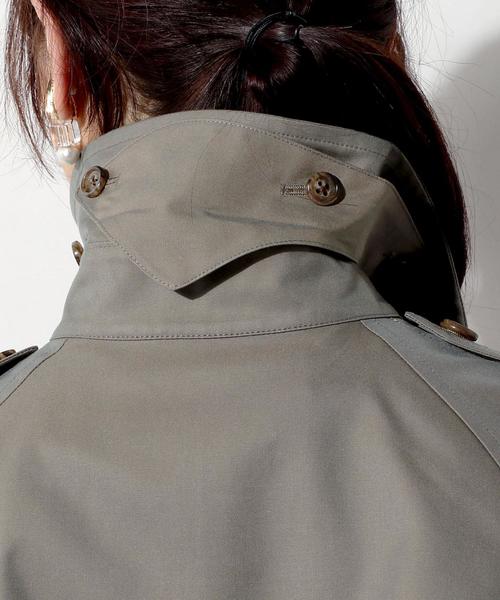 UNITED ARROWS(ユナイテッドアローズ)の「○UBBT C/GABA トレンチ コート◆(トレンチコート・レディース・ベージュ/オリーブ・36/40/38/34)」の12枚目の写真