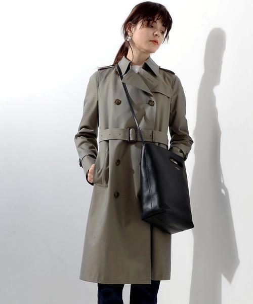 UNITED ARROWS(ユナイテッドアローズ)の「○UBBT C/GABA トレンチ コート◆(トレンチコート・レディース・ベージュ/オリーブ・36/40/38/34)」の13枚目の写真