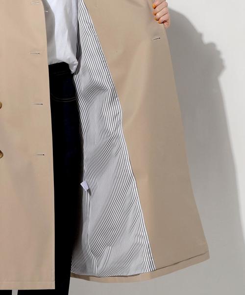UNITED ARROWS(ユナイテッドアローズ)の「○UBBT C/GABA トレンチ コート◆(トレンチコート・レディース・ベージュ/オリーブ・36/40/38/34)」の16枚目の写真