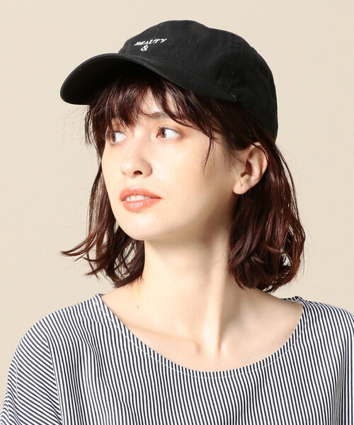BEAUTY&YOUTH UNITED ARROWS（ビューティーアンドユースユナイテッドアローズ）の「BY B&Y ロゴ キャップ（キャップ・メンズ・ネイビー/ベージュ/ホワイト/ブラック/ロイヤルブルー・FREE）」の9枚目の写真