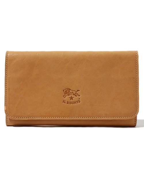 IL BISONTE(イルビゾンテ)の「IL BISONTE / ORIGINAL LEATHER / LONG WALLET(財布)」|ナチュラル