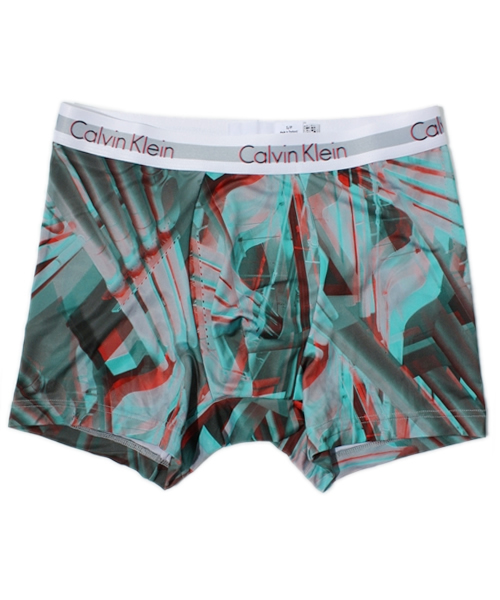 Calvin Klein（カルバン・クライン）の「3Dプリントトランク（トランクス・メンズ・グレー系5/ブラック系5/ローズ系5・MEDIUM/SMALL）」の3枚目の写真
