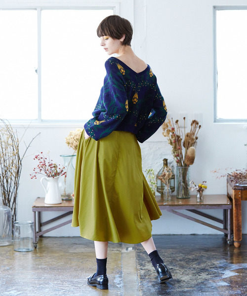 Furryrate（ファーリーレート）の「サイドタックフレアスカート（スカート・レディース・ブラック/レッド/イエロー・FREE）」の17枚目の写真