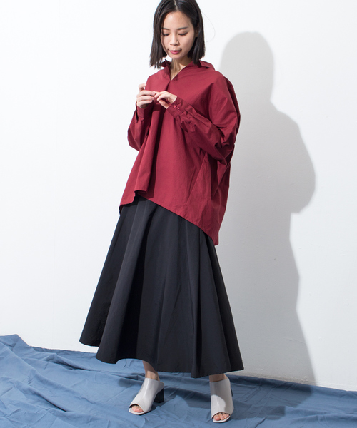 Furryrate（ファーリーレート）の「サイドタックフレアスカート（スカート・レディース・ブラック/レッド/イエロー・FREE）」の20枚目の写真