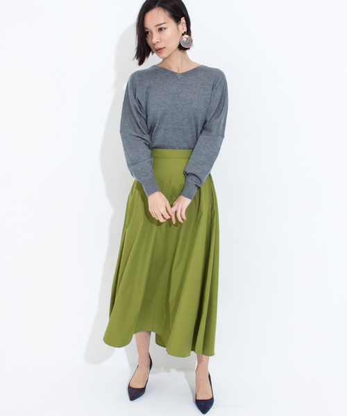 Furryrate（ファーリーレート）の「サイドタックフレアスカート（スカート・レディース・ブラック/レッド/イエロー・FREE）」の5枚目の写真