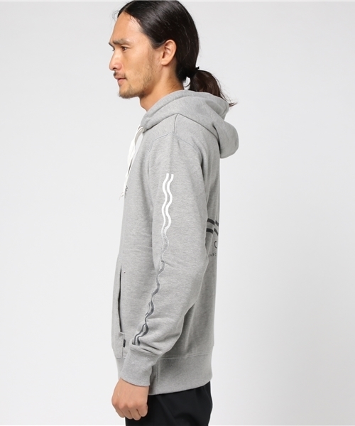 rip curl（リップカール）の「【RIP CURL リップカール】パーカー/プルオーバー パーカー 袖プリント バックプリント（パーカー・メンズ・ブラック/グレー系その他・MEDIUM/LARGE）」の3枚目の写真