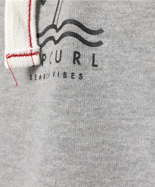 rip curl（リップカール）の「【RIP CURL リップカール】パーカー/プルオーバー パーカー 袖プリント バックプリント（パーカー・メンズ・ブラック/グレー系その他・MEDIUM/LARGE）」の4枚目の写真