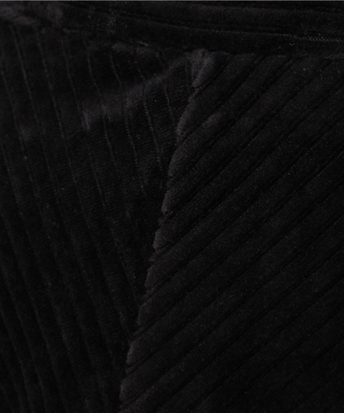 SLY（スライ）の「コール VELOURS フレアM/SK（スカート・レディース・ブラック/ダークグリーン・1/2）」の8枚目の写真