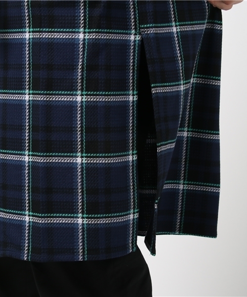 Name.（ネーム）の「【name.】PLAID COTTON ZIP UP COAT/ドビー