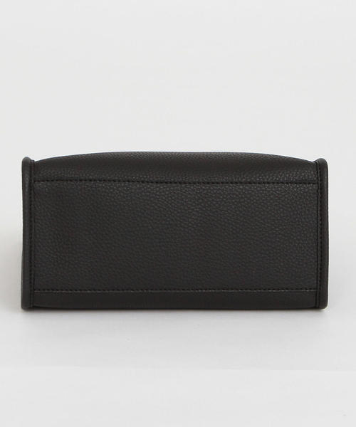 BEAUTY&YOUTH UNITED ARROWS(ビューティーアンドユースユナイテッドアローズ)の「BY∴ フェイクレザースクエアバンブーハンドルバッグ ◆(トートバッグ・レディース・ブラック/ダークグリーン/ネイビー・FREE)」の10枚目の写真