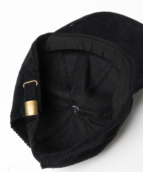 WEGO（ウィゴー）の「WEGO/コーデュロイキャップ（キャップ・メンズ・ブラック/ネイビー/ライム・FREE）」の5枚目の写真