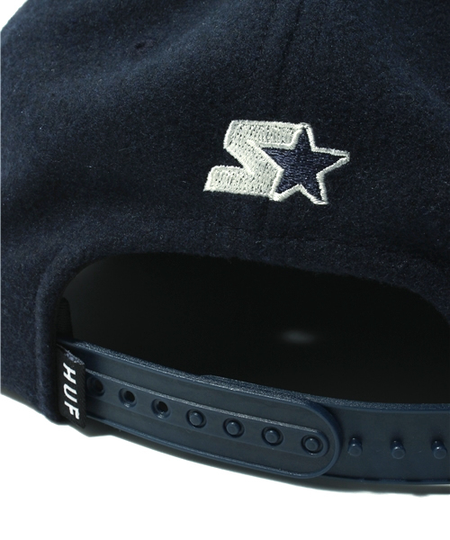 BEAMS（ビームス）の「HUF / C/H WOOL☆TER（キャップ・メンズ・ネイビー・ONE SIZE）」の6枚目の写真